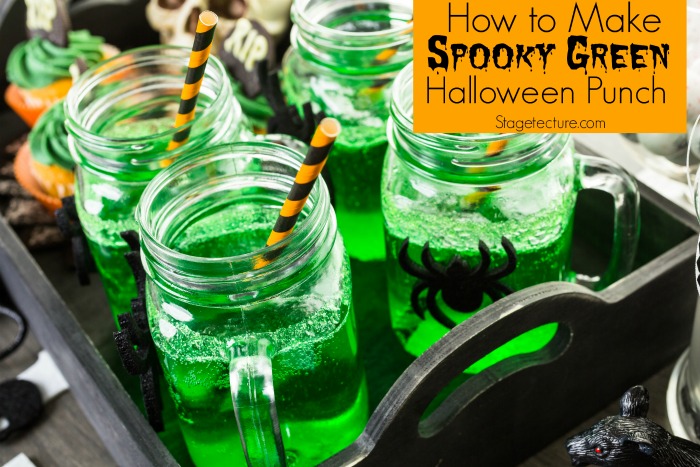 How to Make Spooky Green Halloween Punch Recipes
