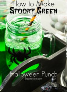 green halloween punch recipes