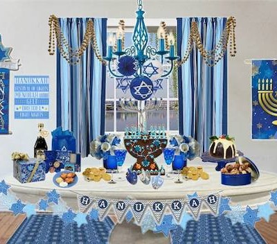 Olioboard Inspiration: Decorating for a Hanukkah Celebration
