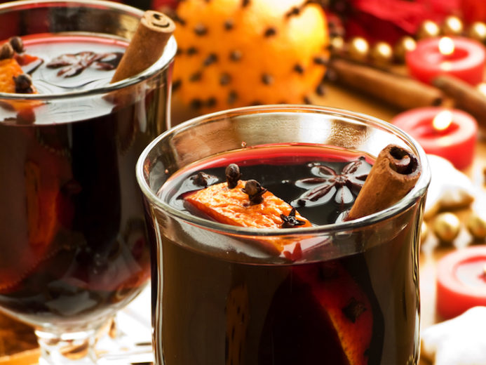 Warm Holiday Orange Mulled Wine Recipe