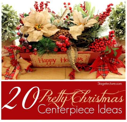 20 Christmas Centerpieces: Ideas for your Dining Room