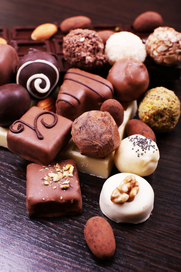 Chocolate Champagne Truffles