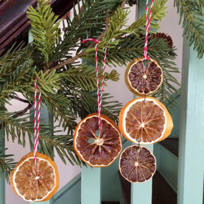 Christmas Decorations: How to Make Dried Fruit Ornaments