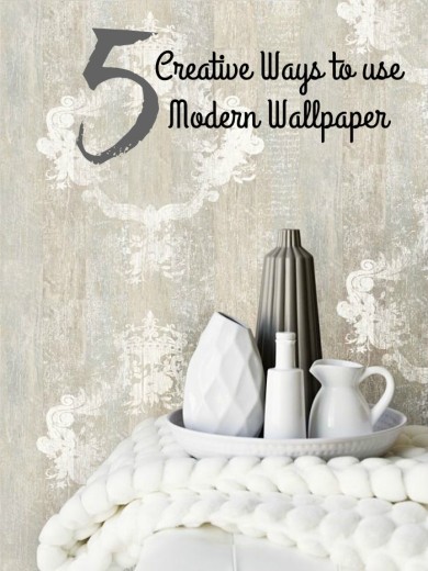 5 Creative Ways to Use Modern Wallpaper in your Interiors