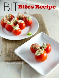 BLT bites game day snacks
