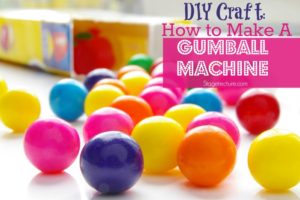 diy craft gumball machine