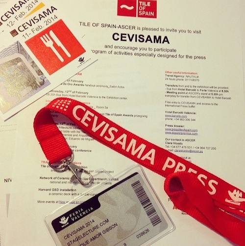 Tile of Spain_Stagetecture_Cevisama Press Pass