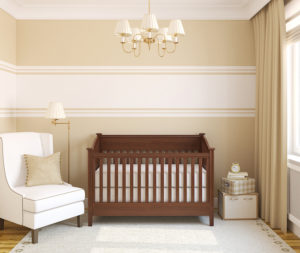 Interior of nursery