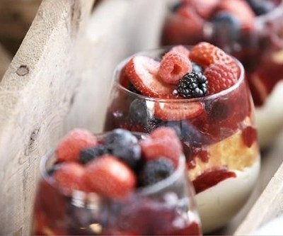 Patriotic Memorial Day: Personal Mixed Berry Trifle Recipe