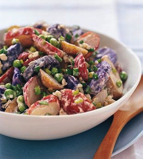 Memorial Day Recipes: Red, White, and Blue Potato Salad