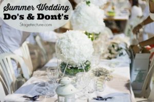 summer wedding ideas reception ideas
