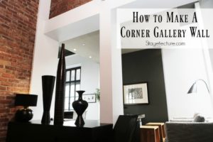corner gallery wall ideas