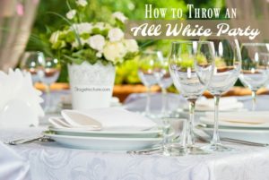all white party ideas labor day
