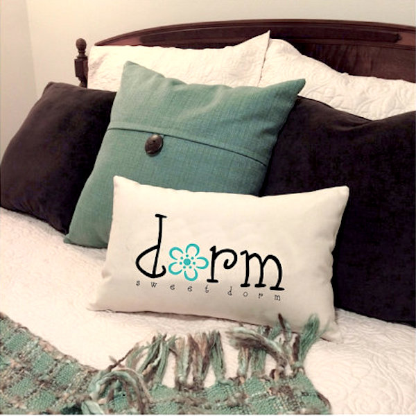 dorm room bedding pillows