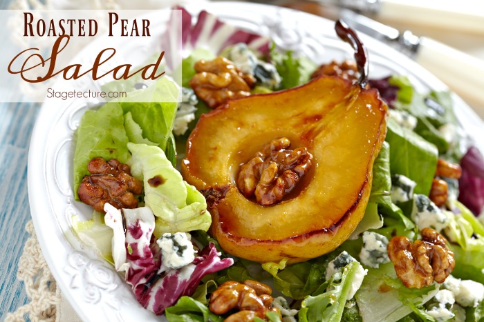 Healthy Dinner: How to Make Roasted Pear Salad Recipes