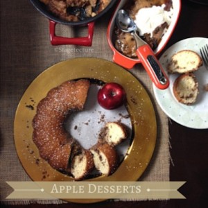 Stagetecture Apple Dessert Cake