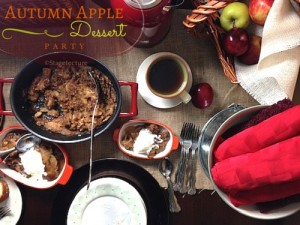 Stagetecture Autumn Apple Dessert Party