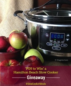 Stagetecture SlowCooker Dutch Apple Pudding _Giveaway