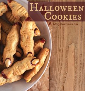 Halloween cookies ideas witch fingers