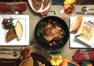 Stagetecture_Casual Thanksgiving_table
