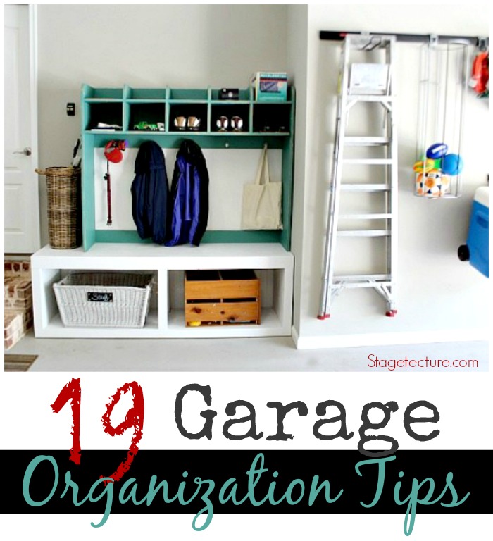 Garage Organization tips
