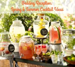 summer wedding reception ideas