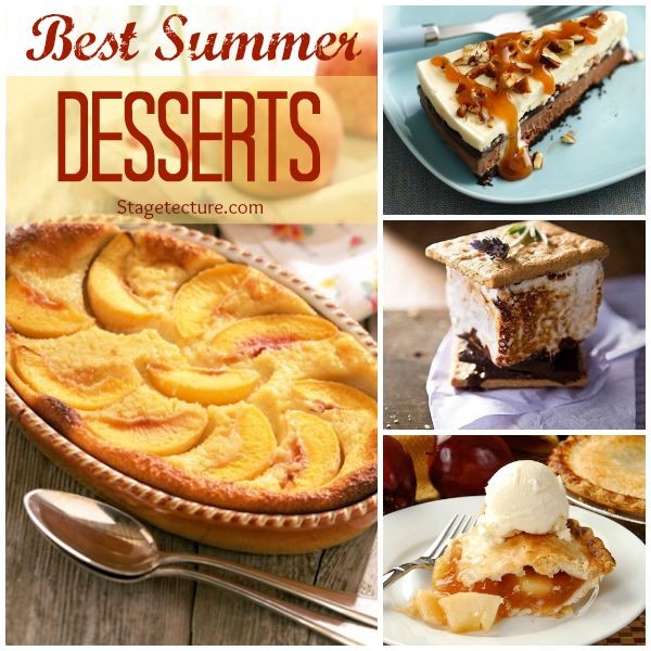 Recipe Roundup: 4 of the Best Summer Desserts