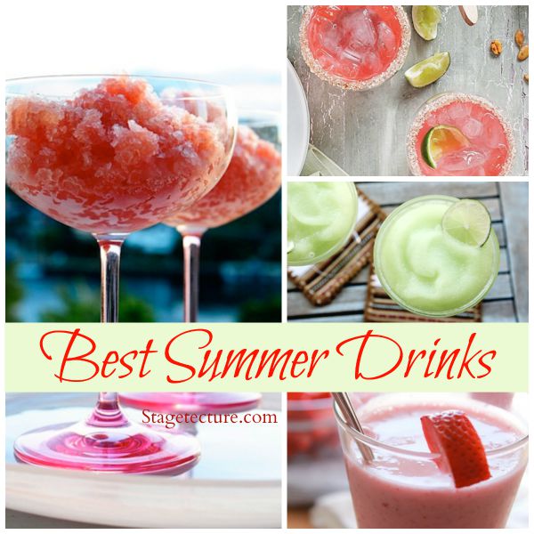 Stagetecture best summer drinks recipes