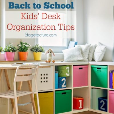 Back to School: Awesome Kids Desk Organization Ideas