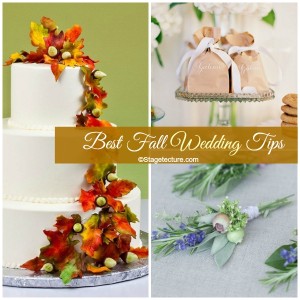 Stagetcture Best Fall Wedding Tips