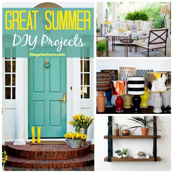 Round Up Ideas: Great Summer DIY Projects