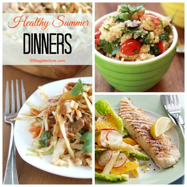 Recipe Round Up: 5 Healthy Summer Dinners