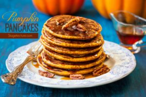 Pumpkin pancakes recipe