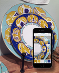 Color911 2 iPhone in use - Anthro dishes 1