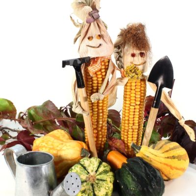Kids Fall Craft: How to Make Corn Husk Dolls