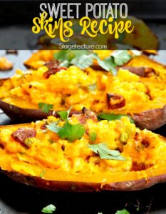 sweet potato skins recipe appetizer