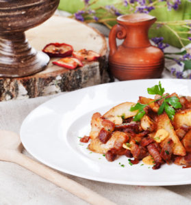 sweet potatoes bacon recipe