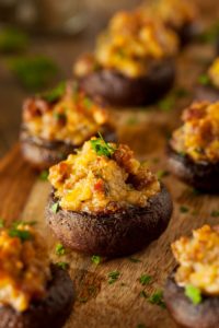 Sausage Stuffed Mushrooms