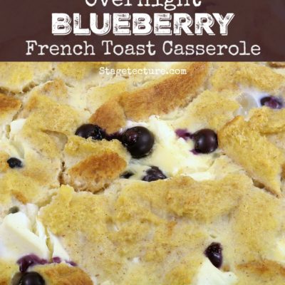 Holiday Brunch: Overnight Blueberry French Toast Recipe