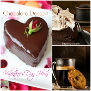 Chocolate desserts valentines ideas