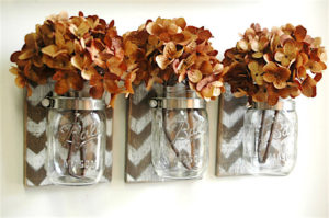 Mason jar craft organizer