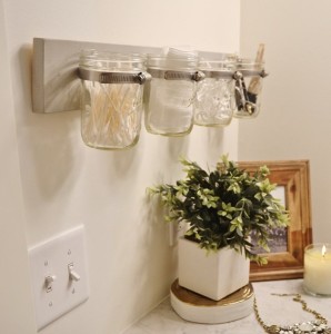 bathroom mason jar crafts