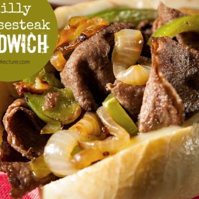 Game Day Favorite: Philly Style Cheesesteak Recipe