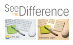 OttLite Before After LED Desk Lamp