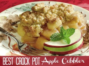 best crockpot apple cobbler recipe