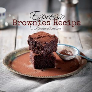Espresso brownies recipe