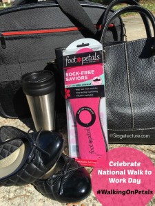 Foot Petals_National Walk to Work Day