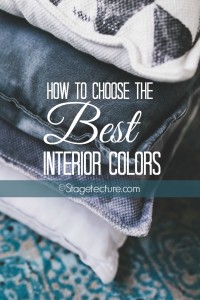 How to choose best interior colors
