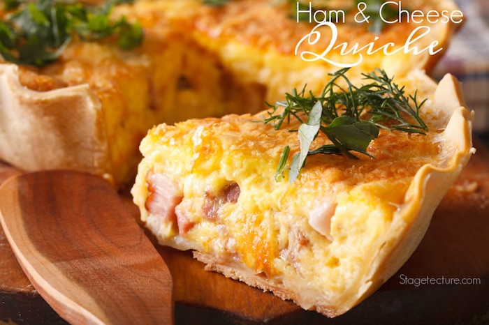 ham and cheese quiche recipe