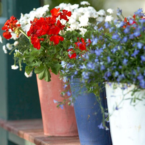 Paint your flower pots